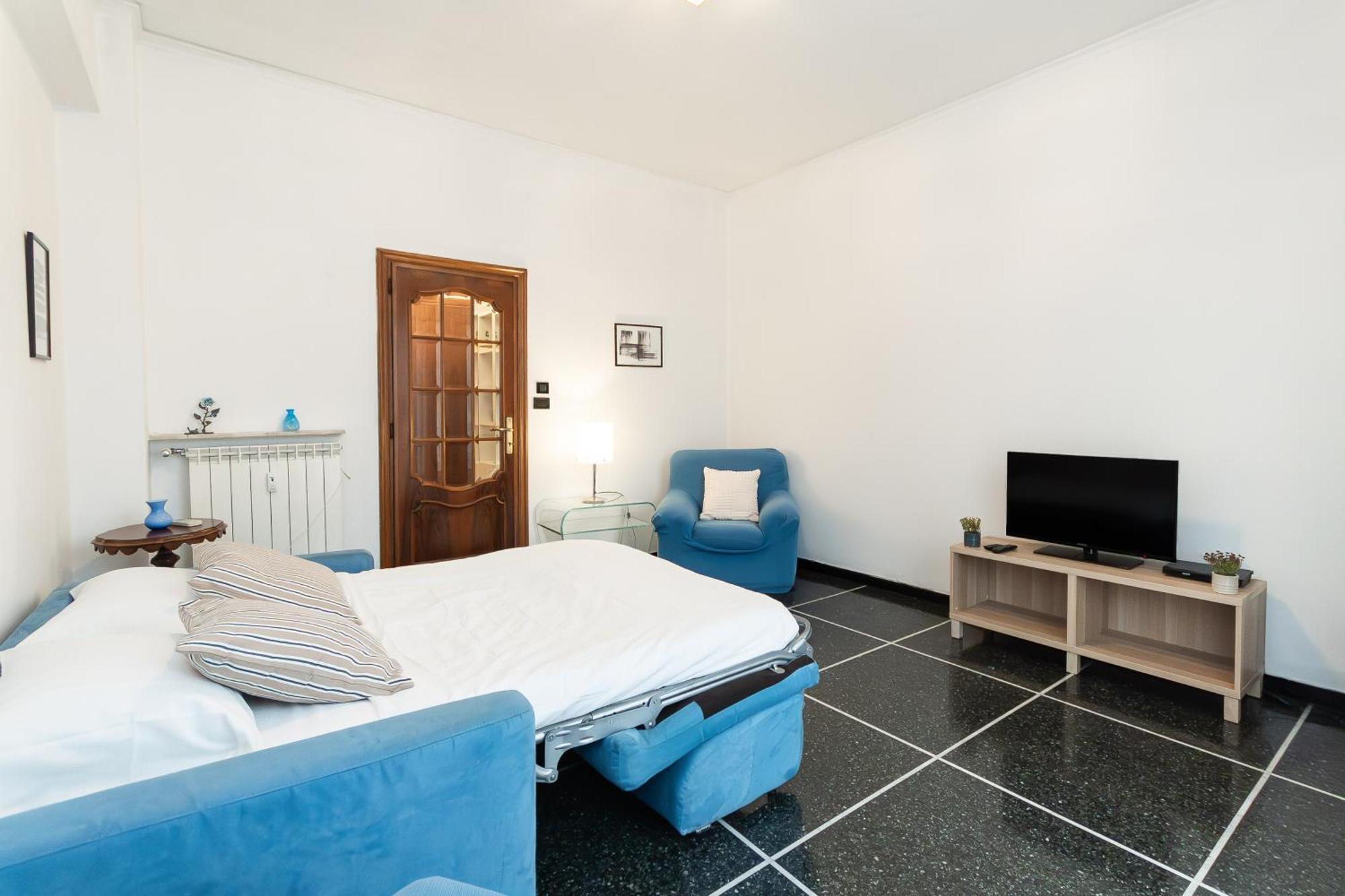 Apartament 9Min Centro E Stazione Ferroviaria Genua Zewnętrze zdjęcie